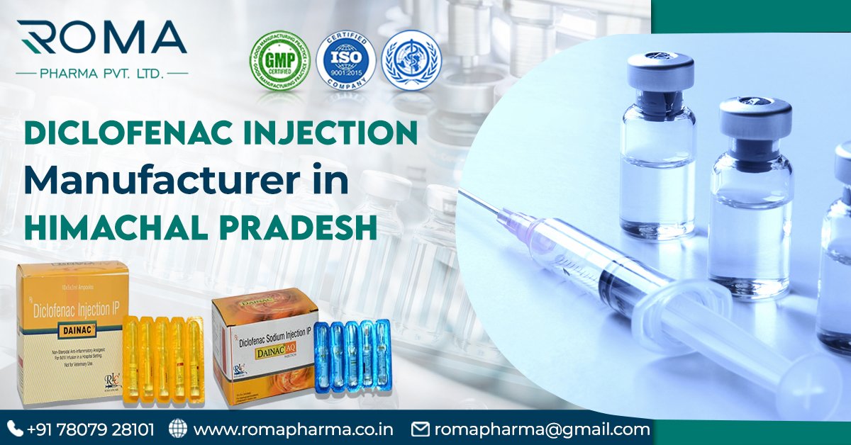 Diclofenac Injection Manufacturer